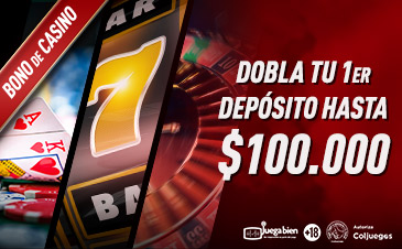 Sportium Bono de Bienvenida Casino | Hasta 100.000 COP