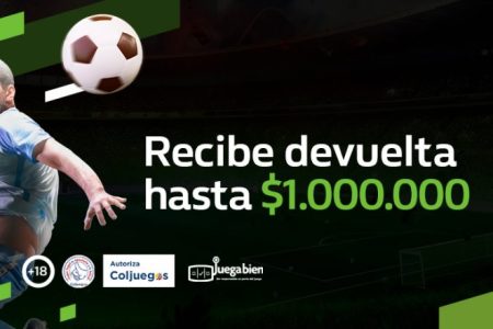 Wonderbet Bono de Apuestas | Recibe devuelta hasta 1.000.000 COP