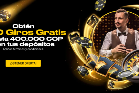 Bwin Casino | 200 Giros Gratis + Hasta 400.000 COP con tu Primer Depósito